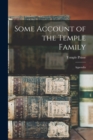 Some Account of the Temple Family : Appendix - Book