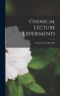 Chemical Lecture Experiments - Book