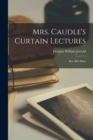 Mrs. Caudle's Curtain Lectures : Mrs. Bib's Baby - Book