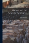 Meaning of Social Science - Book