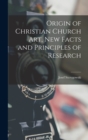 Origin of Christian Church art, new Facts and Principles of Research - Book