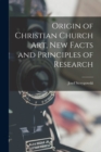 Origin of Christian Church art, new Facts and Principles of Research - Book