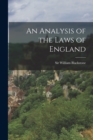 An Analysis of the Laws of England - Book