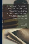 Iliad and Odyssey. Done Into English Prose by Andrew Lang, S.H. Butcher, Walter Leaf, and Ernest Myers - Book