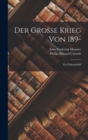 Der Grosse Krieg Von 189- : Ein Zukunftsbild - Book