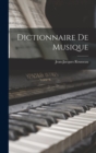 Dictionnaire de musique - Book