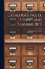 Catalogue no. 13, Spring and Summer, 1875 - Book