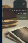 Ten Kiogen in English - Book