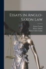 Essays in Anglo-Saxon Law - Book