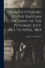 From Gettysburg to the Rapidan the Army of the Potomac July, 1863, to April, 1864 - Book