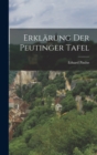 Erklarung der Peutinger Tafel - Book