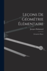 Lecons De Geometrie Elementaire : (Geometrie Plane) - Book