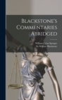 Blackstone's Commentaries Abridged - Book
