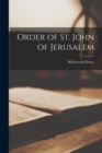 Order of St. John of Jerusalem - Book