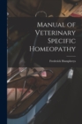 Manual of Veterinary Specific Homeopathy - Book