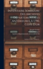 Inventaire Sommaire Des Archives Departementales Anterieures A 1790, Cote D'or : Archives Civiles, Volume 6... - Book