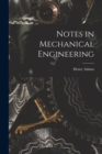Notes in Mechanical Engineering - Book