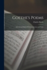 Goethe's Poems : Selected and Edited With Introduction and Notes - Book