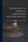 Repertory to Hering's Condensed Materia Medica - Book