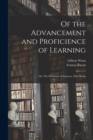 Of the Advancement and Proficience of Learning : Or, The Partitions of Sciences, Nine Books - Book