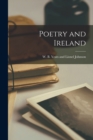 Poetry and Ireland - Book