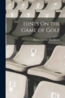 Hints On the Game of Golf - Book
