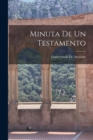 Minuta De Un Testamento - Book