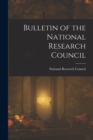 Bulletin of the National Research Council - Book