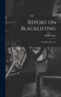 Report on Blacklisting : II. Radio-television - Book
