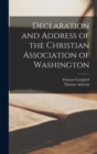 Declaration and Address of the Christian Association of Washington - Book