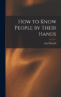 How to Know People by Their Hands - Book