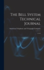 The Bell System Technical Journal : 21-22 - Book