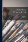 Oeuvres Completes - Book