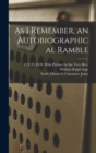 As I Remember, an Autobiographical Ramble - Book