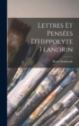 Lettres et Pensees D'Hippolyte Flandrin - Book