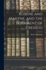 Robene and Makyne, and the Testament of Cresseid - Book