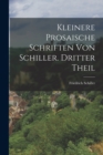 Kleinere prosaische Schriften von Schiller. Dritter Theil - Book