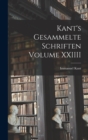 Kant's gesammelte schriften Volume XXIIII - Book