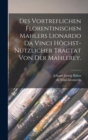 Des vortreflichen Florentinischen Mahlers Lionardo da Vinci hochst-nutzlicher Tractat von der Mahlerey. - Book