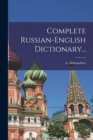 Complete Russian-english Dictionary... - Book