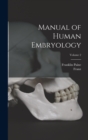 Manual of Human Embryology; Volume 2 - Book