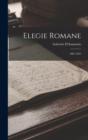Elegie Romane : 1887-1891 - Book