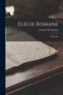 Elegie Romane : 1887-1891 - Book