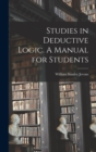 Studies in Deductive Logic. A Manual for Students - Book