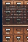 Trubner's Catalogue of Dictionaries and Grammars of the Principal Languages and Dialects of the World. 2D Ed., Considerably Enlarged and Revised, With an Alphabetical Index. a Guide for Students and B - Book