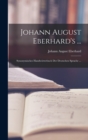 Johann August Eberhard's ... : Synonymisches Handworterbuch Der Deutschen Sprache ... - Book