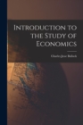 Introduction to the Study of Economics - Book