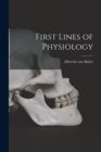 First Lines of Physiology - Book