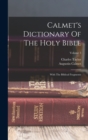 Calmet's Dictionary Of The Holy Bible : With The Biblical Fragments; Volume 3 - Book