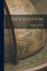 Back to Nature - Book